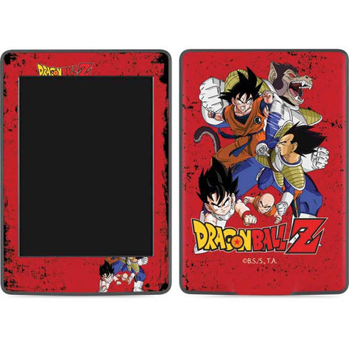 Dragon Ball Z Goku Vs Vegeta Amazon Kindle Skin